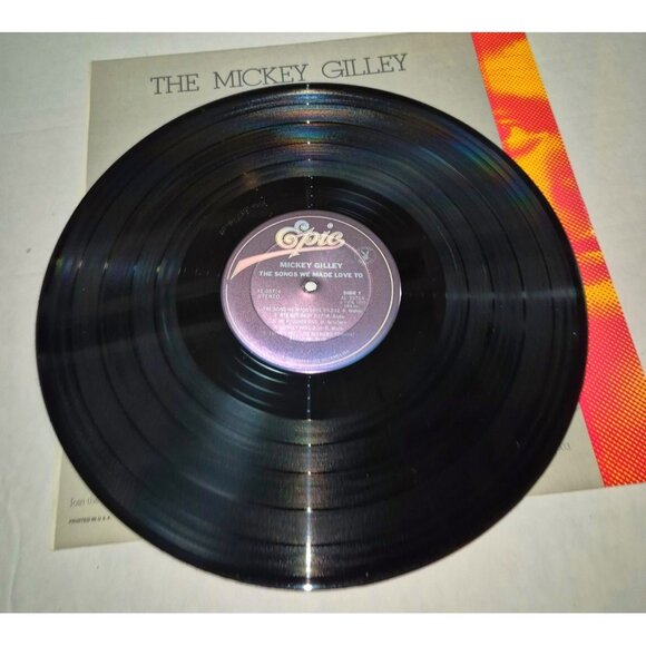 Mickey Gilley Vinyl Record - "The Songs We Made Love To" - Country Music Album - Picture 8 of 12